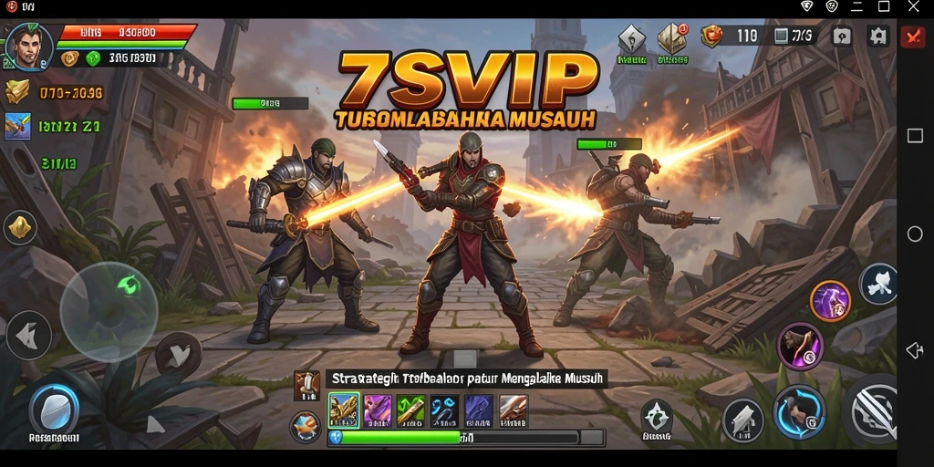 Gameplay yang menegangkan dan strategis di 7SVIP.