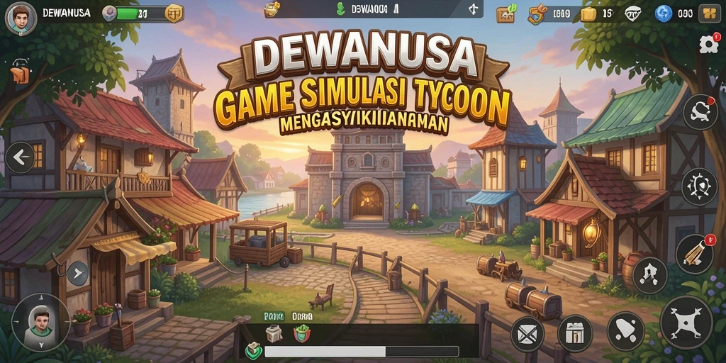 Tampilan gameplay <strong>DEWANUSA</strong> yang menarik dan penuh warna.