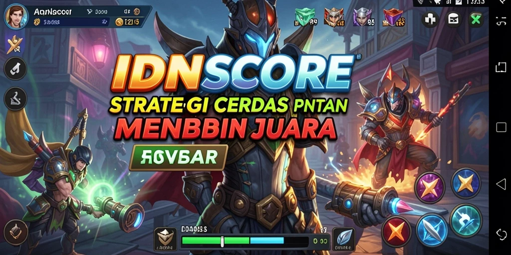 Tampilan gameplay yang menarik dan penuh aksi dari IDNSCORE.