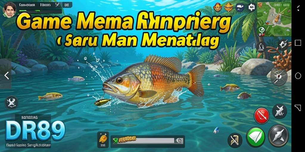 Screenshot gameplay IDR89 menampilkan keseruan memancing yang mengasyikkan.