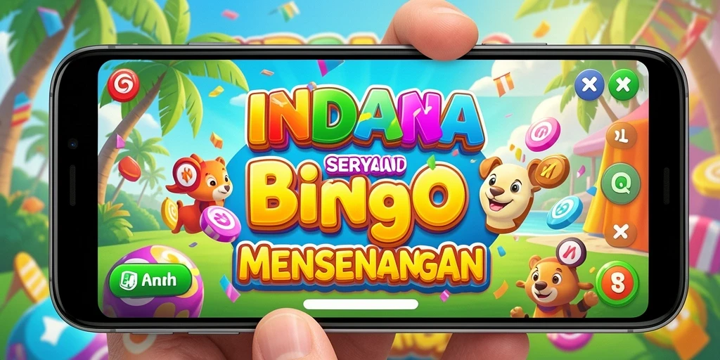 Tampilan gameplay Bingo yang menarik dan interaktif di INDAAA.
