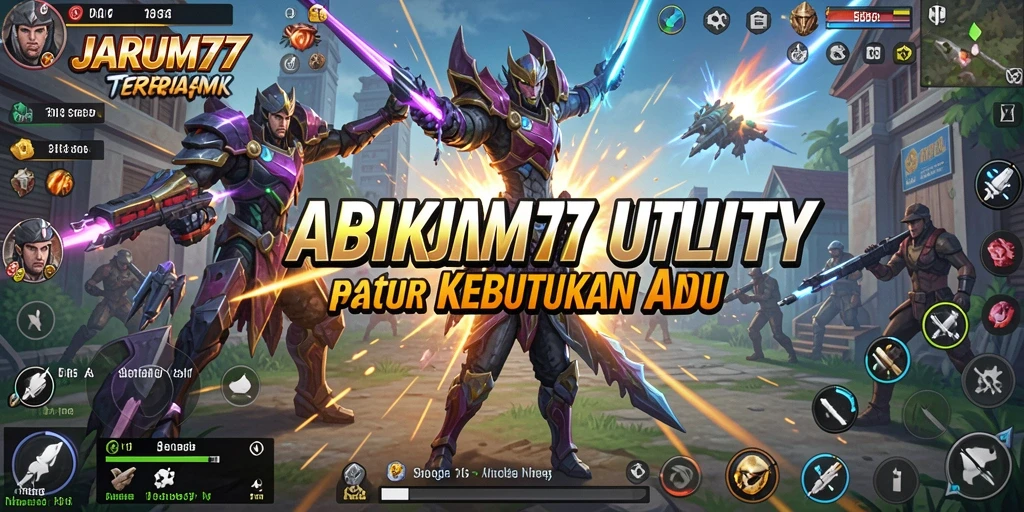 Tampilan antarmuka utama JARUM77 yang menarik dan mudah digunakan.