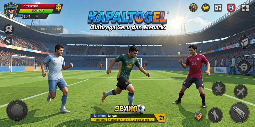 Tampilan gameplay KAPALTOGEL yang seru dan mengasyikkan.