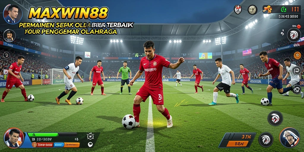 Tampilan gameplay seru di MAXWIN88 dengan efek grafis yang memukau.