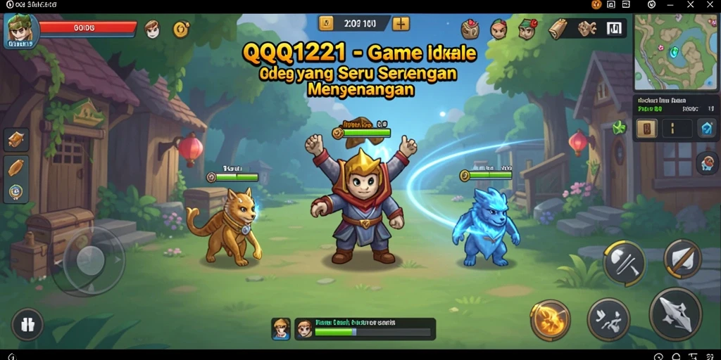 Tampilan gameplay QQ1221 yang menarik dan penuh warna.