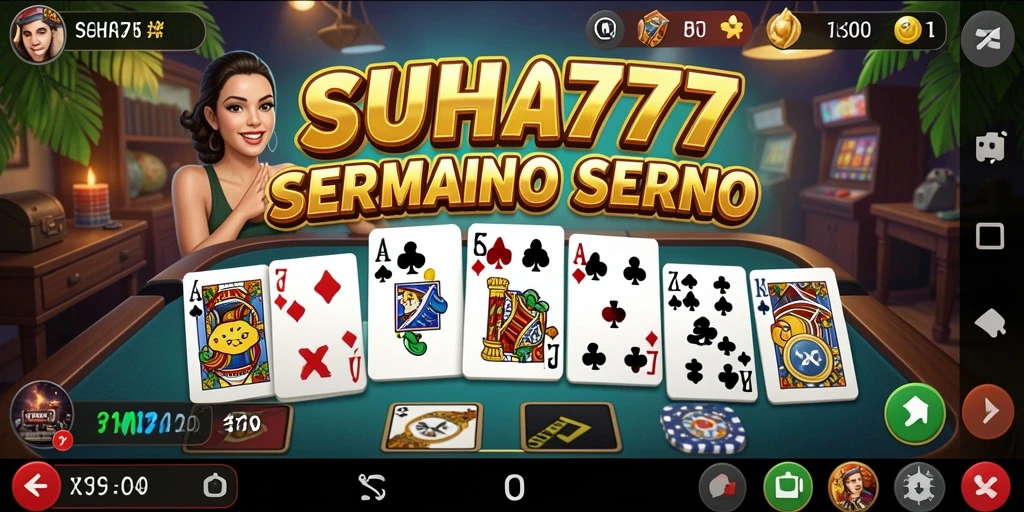 Tampilan gameplay SUHU777 yang menarik dengan aksi domino seru.