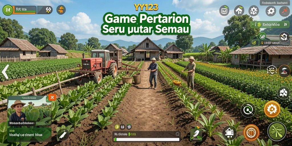Tangkap momen seru saat bercocok tanam di YY123.